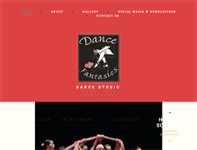 Tablet Screenshot of dancefantasies.com